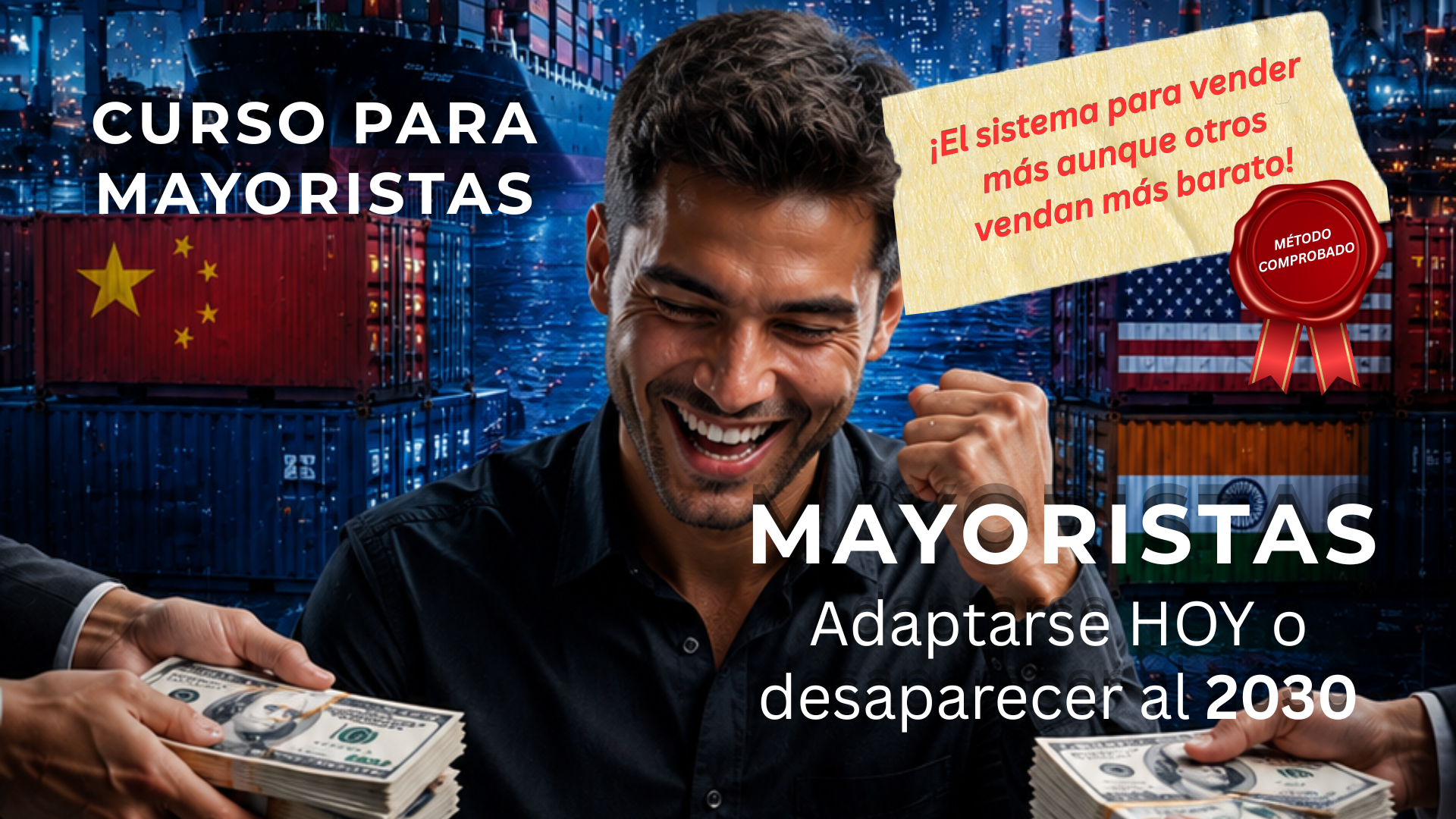 Mayoristas, vende más aunque otros vendan más barato